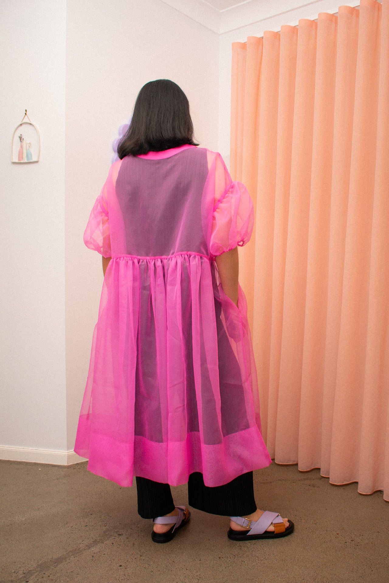 Long Tent Dress / Organza Barbie